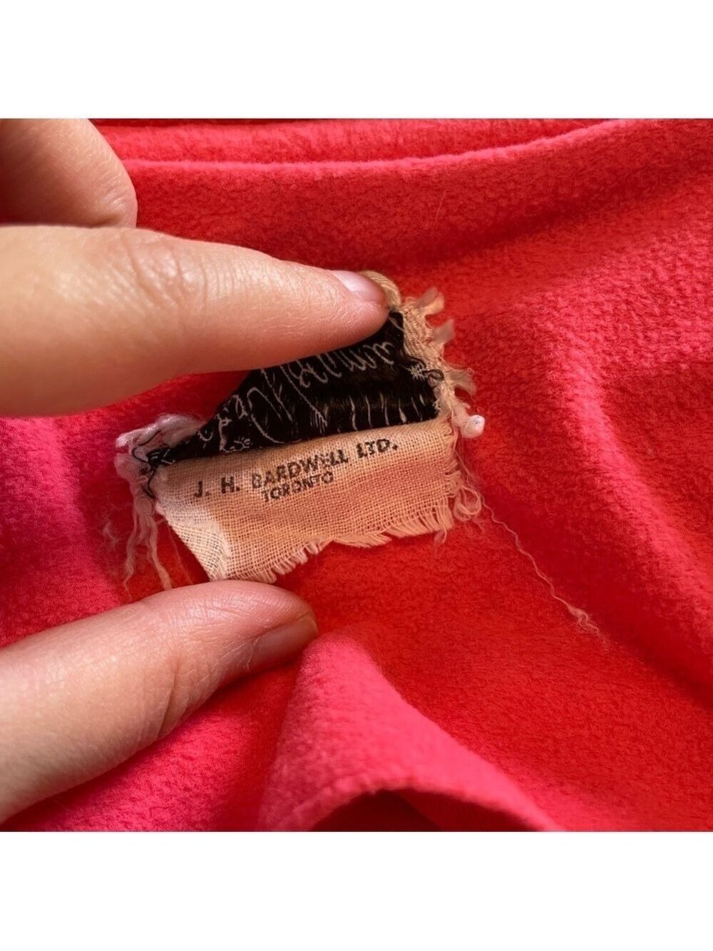 Vintage Embroidered Fleece Robe - Picture 6 of 10